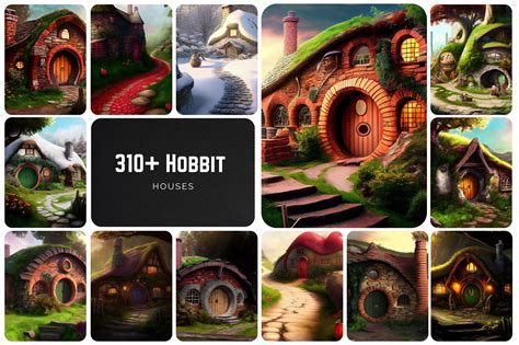 310 Unbelievable Hobbit Houses: the Ultimate Collection for Architecture and Fantasy Fans ...