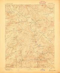 1893 Map of Downieville, CA — High-Res | Pastmaps