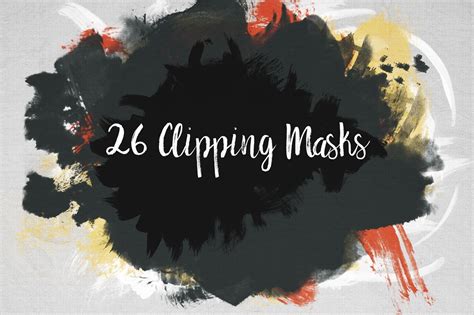 Clipping Mask Collection | Textures ~ Creative Market