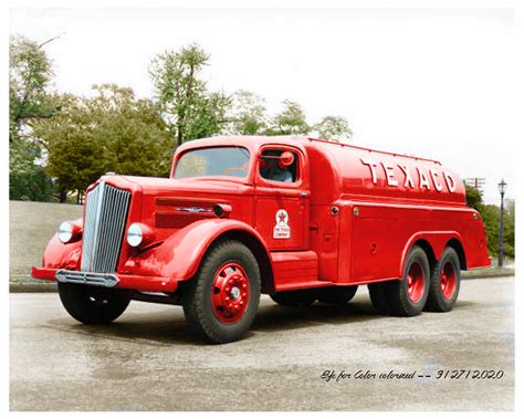 White Texaco Fuel Tanker George Murphey Flickr