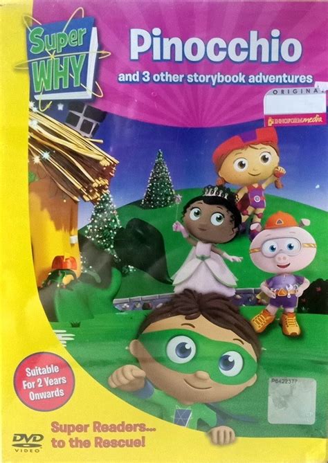 Super Why Pinocchio Dvd Hobbies And Toys Music And Media Cds And Dvds On