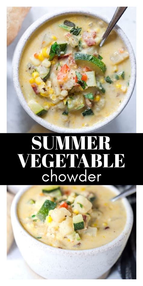 Delicious Summer Vegetable Chowder