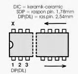 AN7106K Circuitos Integrados para áudio utilização equivalências e