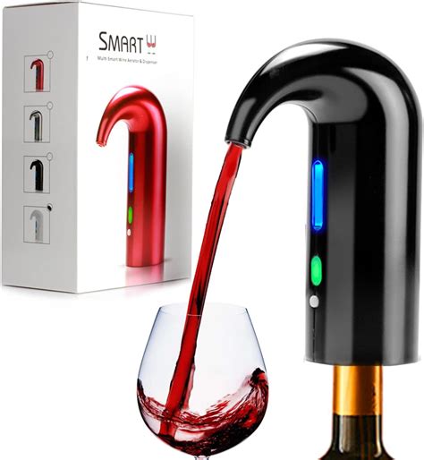 Electric Wine Aerator Pourer Portable One Touch Wine Decanter And Wine