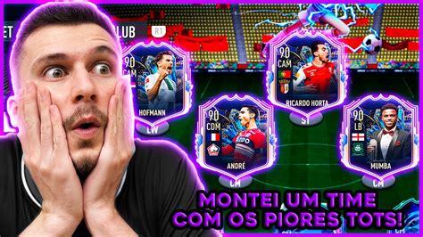 Montei Um Time Os Piores Tots Do Fifa E Joguei O Fut Champions