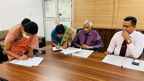 Mou With The Department Of Agrarian Development And Cipm Cipm Sri Lanka