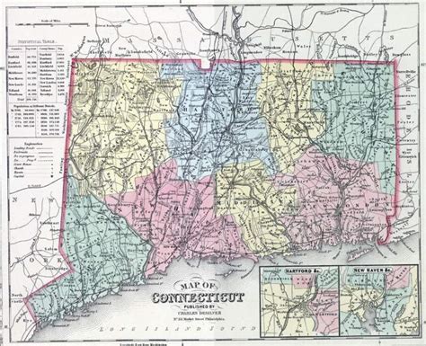 Connecticut 1857 House Divided