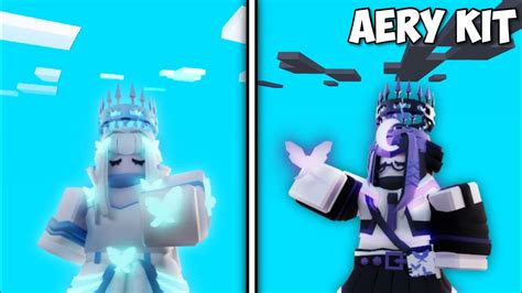 I Used The Aery Kit Roblox Bedwars Youtube