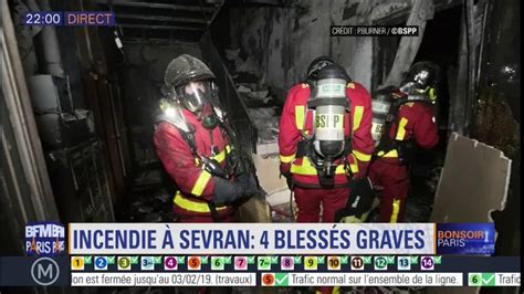 4 blessés graves après un incendie dans un immeuble de Sevran