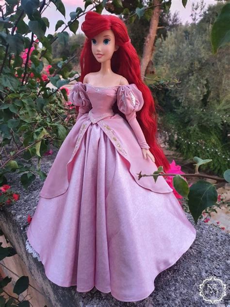 Disney Princess Ariel Human Pink Dress