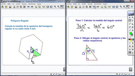 CALCULO DE APOTEMA DE UN POLÍGONO REGULAR YouTube