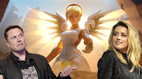 Elon Musk Chiese A Amber Heard Di Fare Il Cosplay Di Mercy Di Overwatch