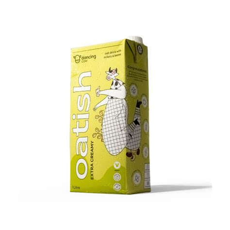 Oatish Extra Creamy Plant Based Oat Milk Caramelly