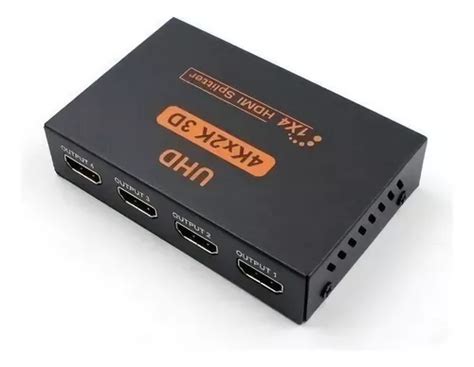 Duplicador Splitter Cabo Hdmi X Divisor Full Hd D Hub