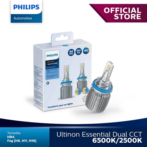 Jual Philips Ultinon Essential Dual Cct Fog Lamp H H H White