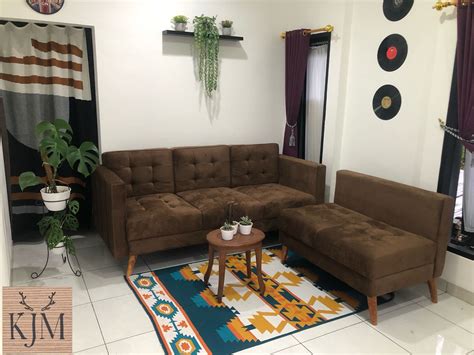 Sofa Minimalis L Putus KJM Enigma Sofa Retro Lazada Indonesia