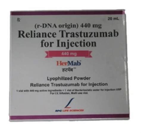 Reliance Trastuzumab For Injection At Rs Pack Trastuzumab