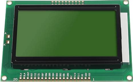 Jhd E X Monochrome Graphic Lcd Green Color Mikrotronics