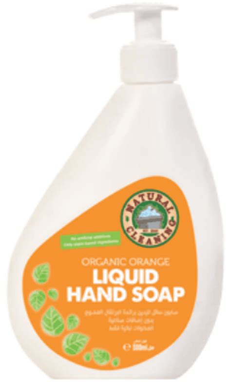 Orange Liquid Hand Soap • Ecogarantie