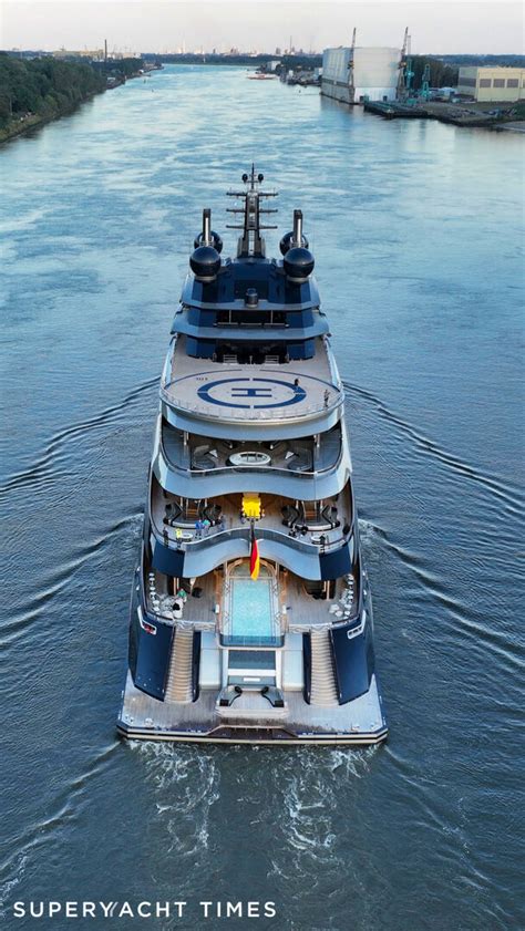 M L Rssen Superyacht Luminance On Second Sea Trials In Germany