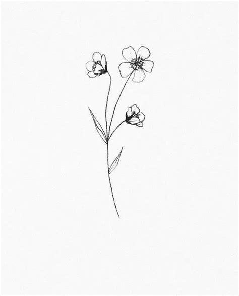 simple flower tattoos small - Lewis Moniz