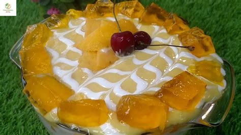 Creamy Mango Delight Desert Eid Special Mango Custard Youtube