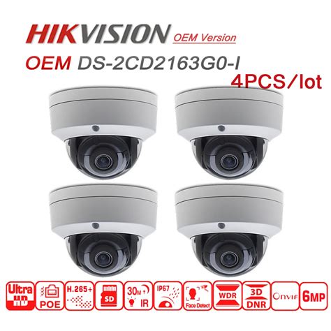 Hikvision Ds 2cd2163g0 I Instead Oem English Version 6mp Ir Dome