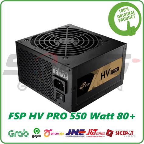 Jual Power Supply PSU FSP HV Pro 550Watt 80 Dual CPU Power Kab