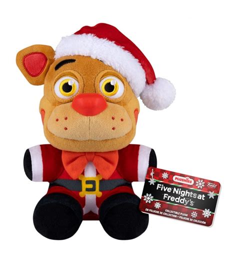 Five Nights At Freddy S Holiday Christmas Santa Freddy 15 Cm Plush Visiontoys