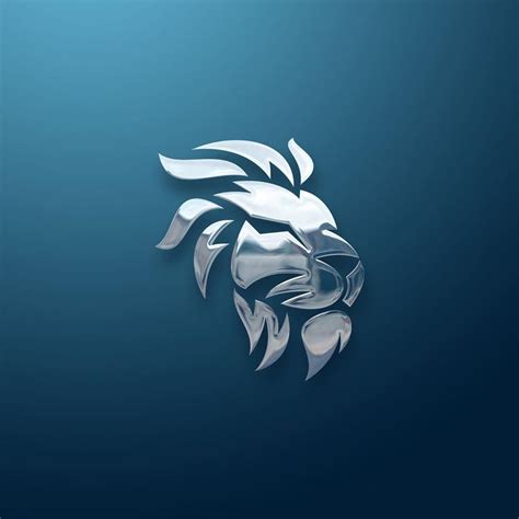 Simba Logo Design Inspiration | Lion Head Metal Art