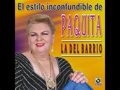 Rata De Dos Patas Paquita La Del Barrio Karaoke Youtube