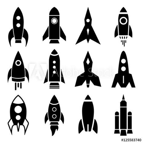 Space Rockets Buy This Stock Vector And Explore Similar Vectors At