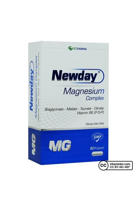 Rcfarma Newday Magnezyum Complex Kaps L Fiyat Yorumlar Trendyol