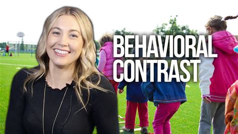 Behavioral Contrast By A Board Certified Behavior Analyst Youtube