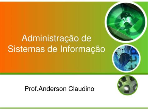 PPT Administração de Sistemas de Informação PowerPoint Presentation