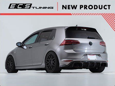 Ecs News New Ecs Mk Golf R Carbon Fiber Rear Diffuser