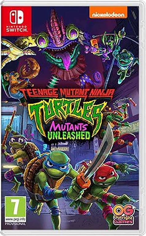 Teenage Mutant Ninja Turtles Mutants Unleashed For Nintendo Switch