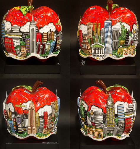 Pop Goes The Big Apple Sculpture Fazzino