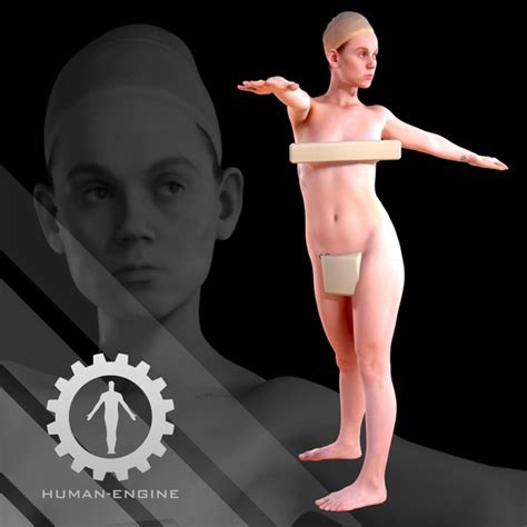 女性スキャン Helga 003 HighPoly 3Dモデル TurboSquid 1279509