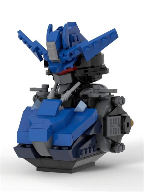 Gundam Vidar Bust - Front 1 | Lego instructions, Lego projects, Lego design