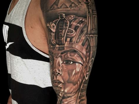 Egyptian Pharaoh Tattoo