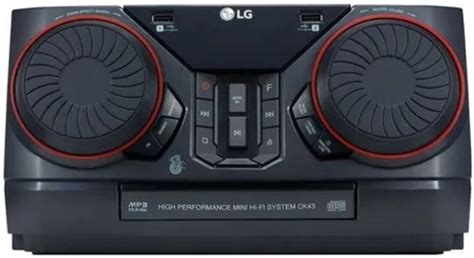 Lgz Minicomponente W Rms Bluetooth Entrada Usb Cd Tuner Para Radio