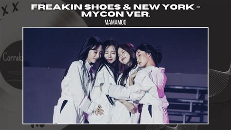 MAMAMOO Medley Freakin Shoes NEW YORK MyCon Ver Corrakxx