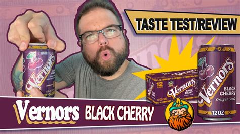 Vernors Black Cherry Ginger Ale Taste Test And Review Youtube