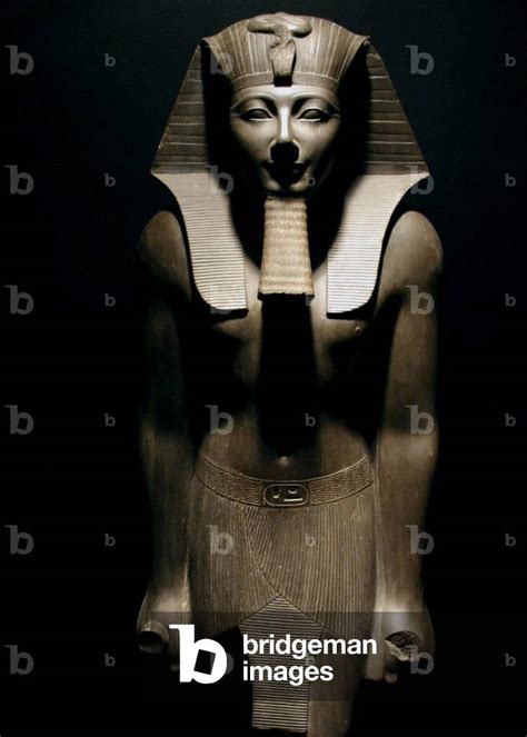 Image Of Thutmose Iii Or Tuthmosis Iii King Of Egypt Basalt Statue