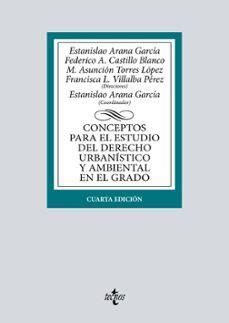 Conceptos Para El Estudio Del Derecho Urbanistico Y Ambiental En El