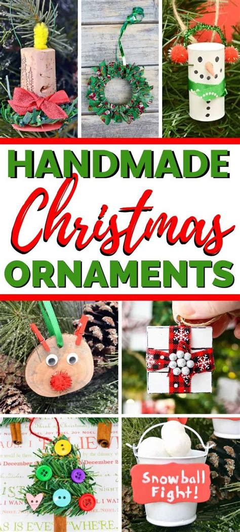 Best 22 Diy Christmas Ornaments You Should Try It Handmade General