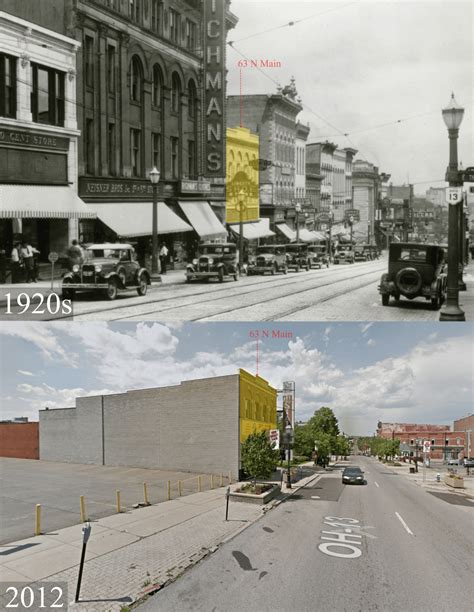 Main St of Mansfield, Ohio : Ohio