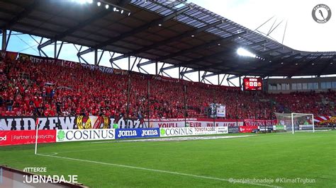 Pozdrowienia Widzewa Ruch Chorz W Elana Toru Wis A Krak W Kks