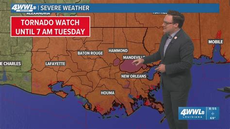 Severe Weather Update Tornado Watch Extended Until Am Tuesday